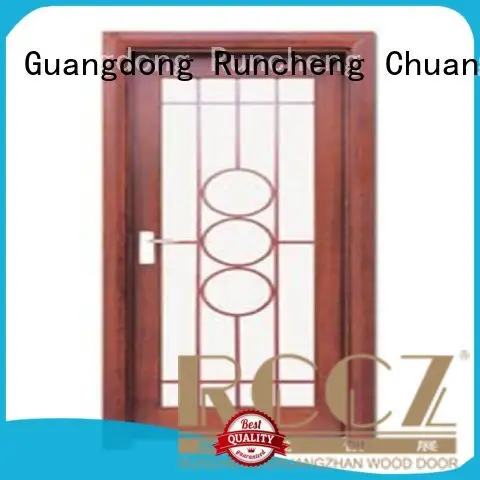 glazed durable door door hardwood glazed internal doors Runcheng Chuangzhan Brand 1
