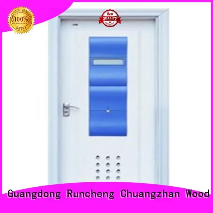 Runcheng Chuangzhan high-grade glazed bathroom door eco-friendly for villas 1