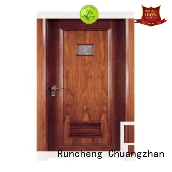 Runcheng Chuangzhan design flush doors with solid wood supplier for offices 1