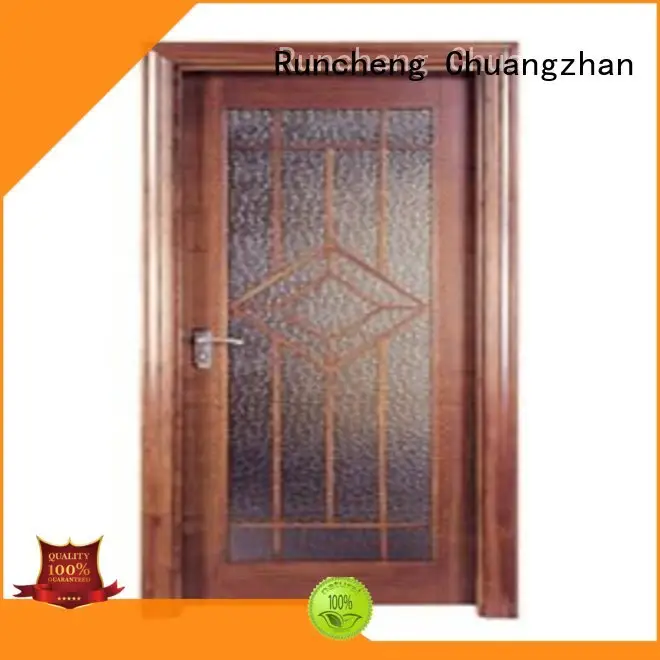 popular veneered flush wood door wholesale for hotels Runcheng Chuangzhan 1