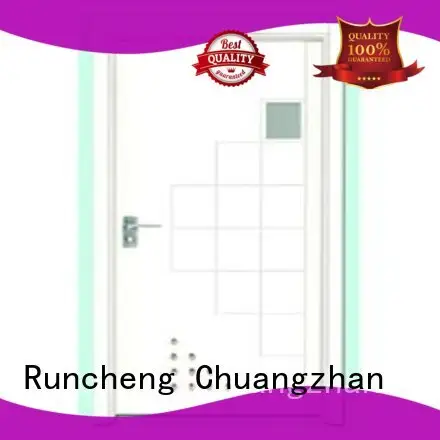 exquisite flush solid core wood interior doors wholesale for offices Runcheng Chuangzhan 1