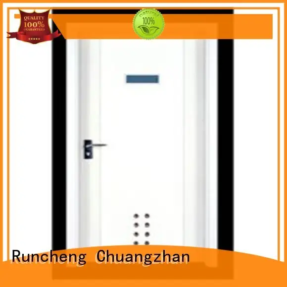 Runcheng Chuangzhan high-quality hardwood flush door manufacturer for hotels 1