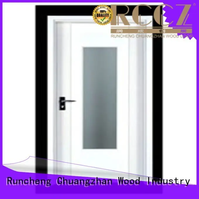 design hardwood flush door modern for hotels Runcheng Chuangzhan 1
