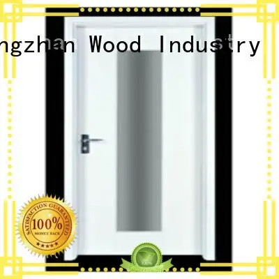 Runcheng Chuangzhan modern veneered flush wood door wholesale for hotels 1