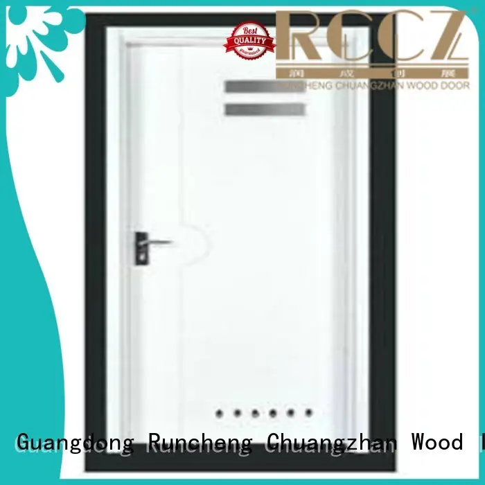 modern flush doors with solid wood supplier for villas Runcheng Chuangzhan 1