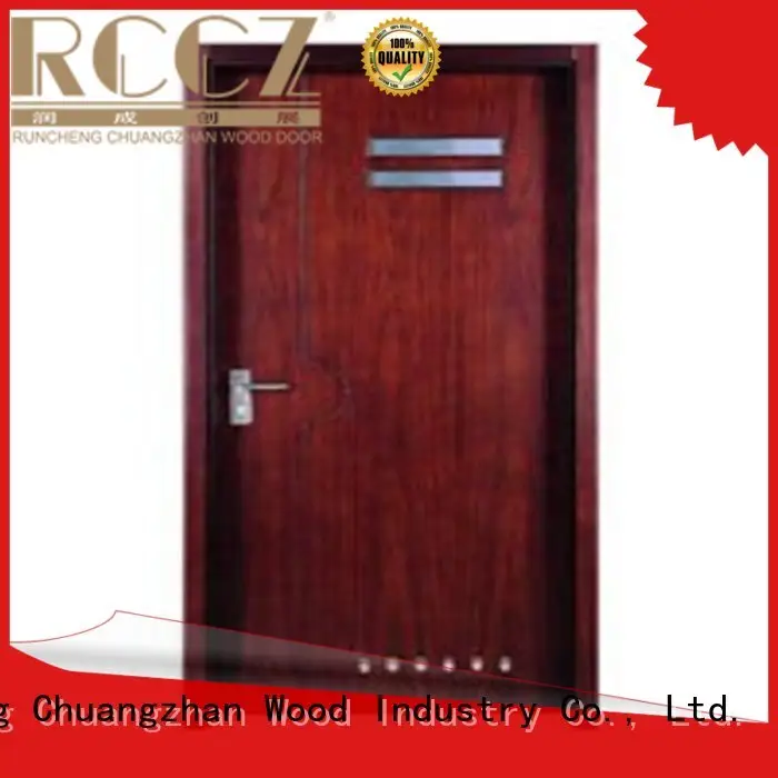 Runcheng Chuangzhan popular solid wood flush door series for offices 1
