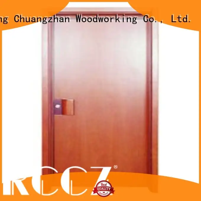 Runcheng Chuangzhan popular wooden flush door wholesale for villas 1