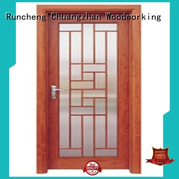 Runcheng Chuangzhan glazed white glazed interior doors wholesale for villas 1
