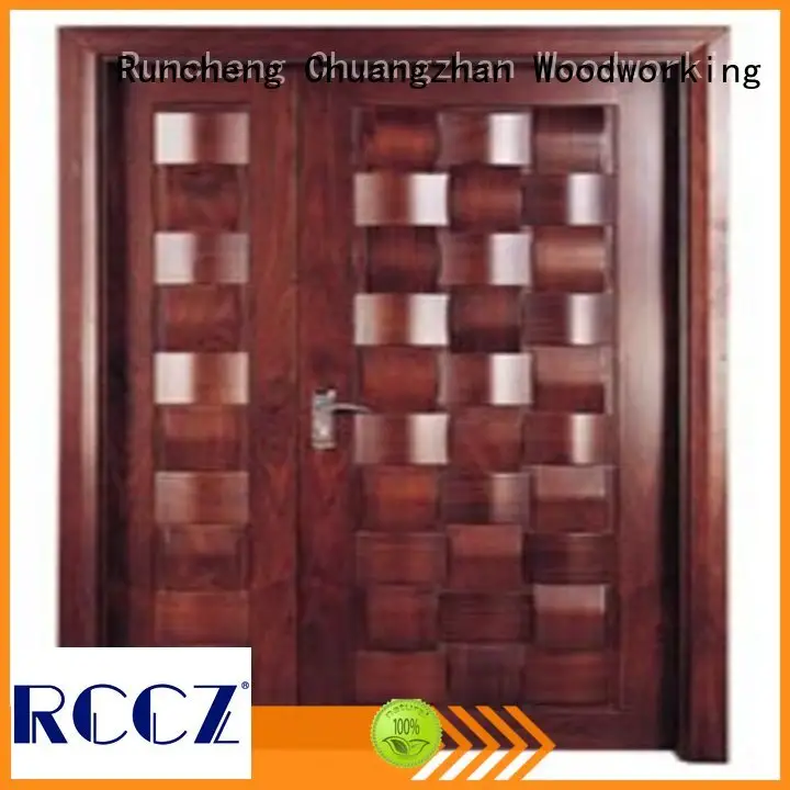 Runcheng Chuangzhan attractive double front doors wholesale for offices 1