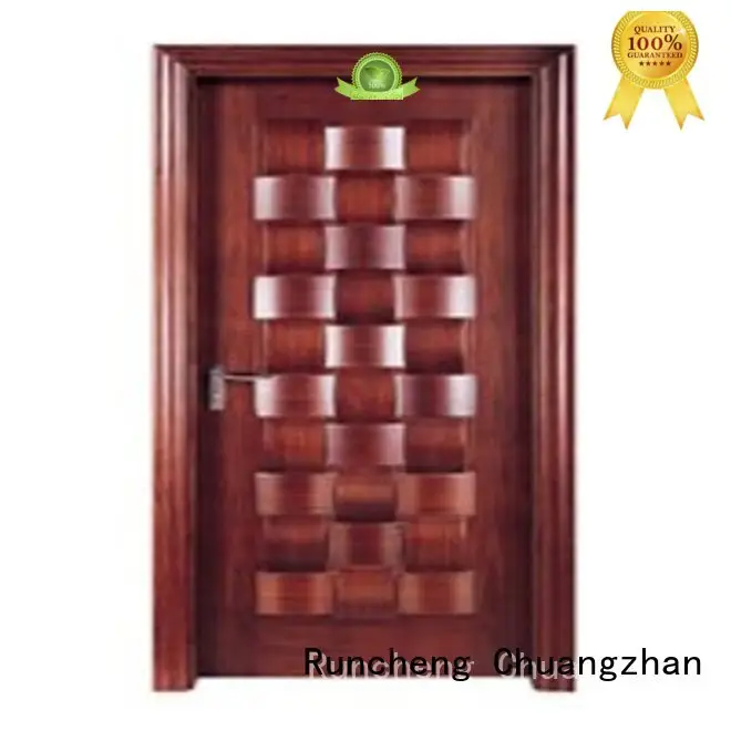 Runcheng Chuangzhan high-grade wooden bedroom door series for homes 1