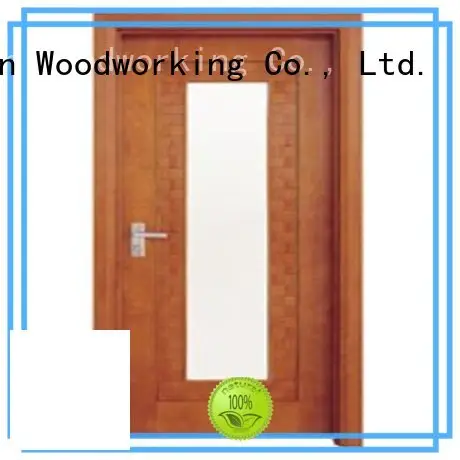 Runcheng Chuangzhan consummate white glazed interior doors wholesale for hotels 1