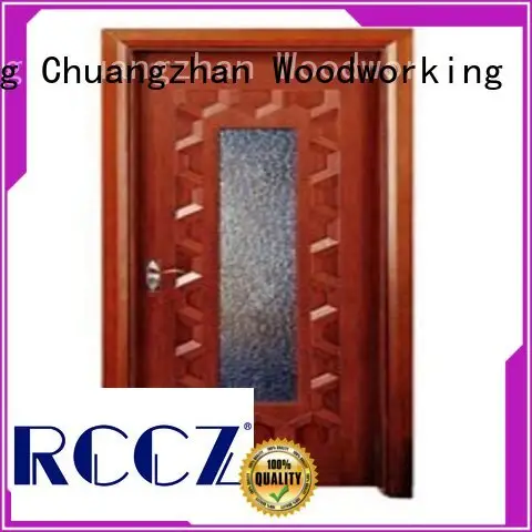 Runcheng Chuangzhan consummate wooden double glazed doors supplier for villas 1