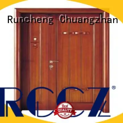 Runcheng Chuangzhan high-grade double front doors supplier for indoor 1