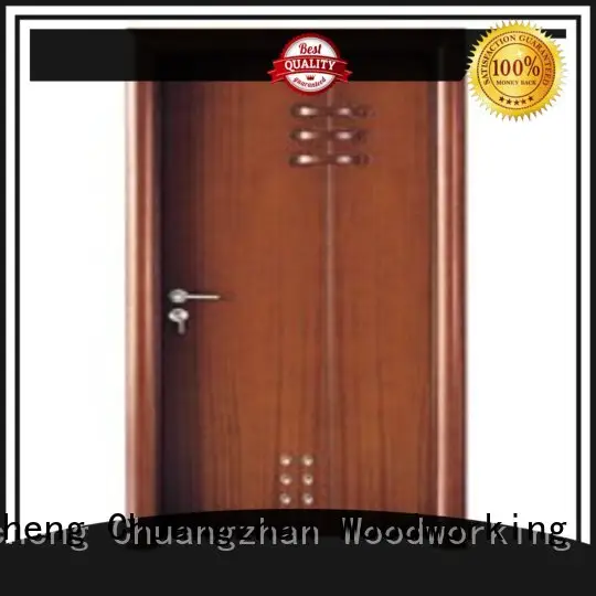 Runcheng Chuangzhan attractive wooden bathroom door supplier for indoor 1