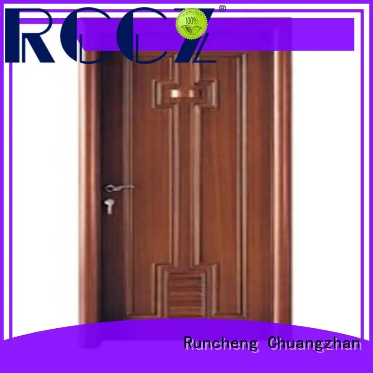 Runcheng Chuangzhan durability wooden bathroom door wholesale for indoor 1