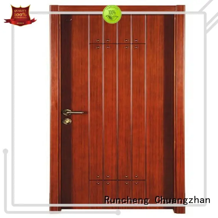 Runcheng Chuangzhan interior wooden door with solid wood for sale for indoor 1