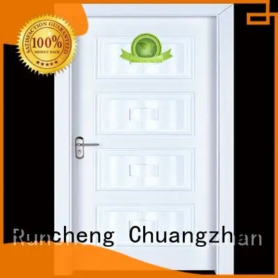 Runcheng Chuangzhan high-quality interior wooden door with solid wood easy installation for villas 1
