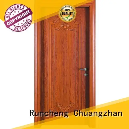 Runcheng Chuangzhan attractive wooden moulded doors Supply for offices 1