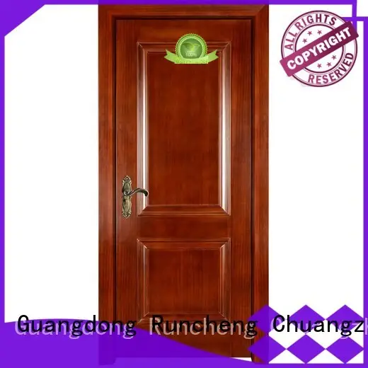 Runcheng Chuangzhan high-grade wood composite front doors Suppliers for villas 1