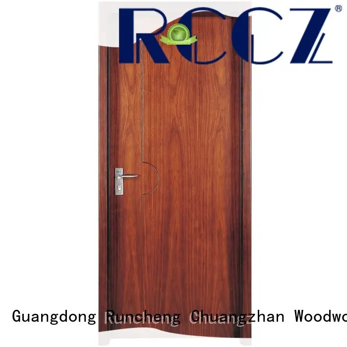 Runcheng Chuangzhan dedicated solid composite wooden door for business for hotels 1