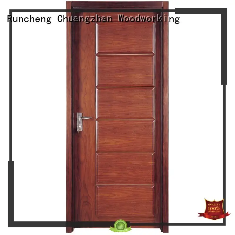 Runcheng Chuangzhan modern wood composite front doors company for homes 1