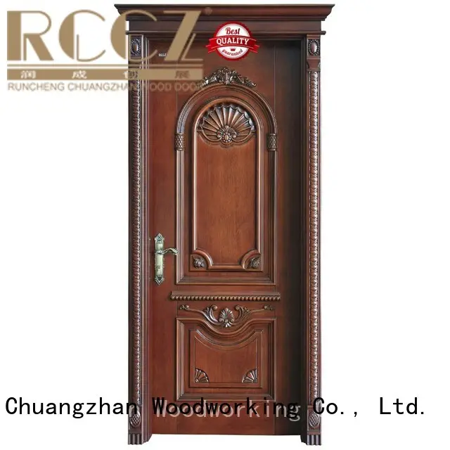high-grade wood composite front doors composited Supply for homes 1