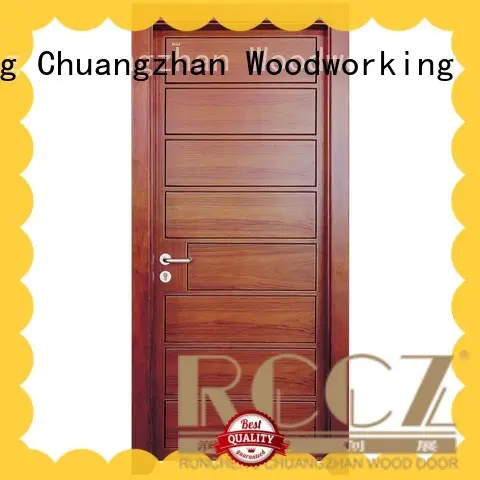 Runcheng Chuangzhan interior wood composite door factory for offices 1