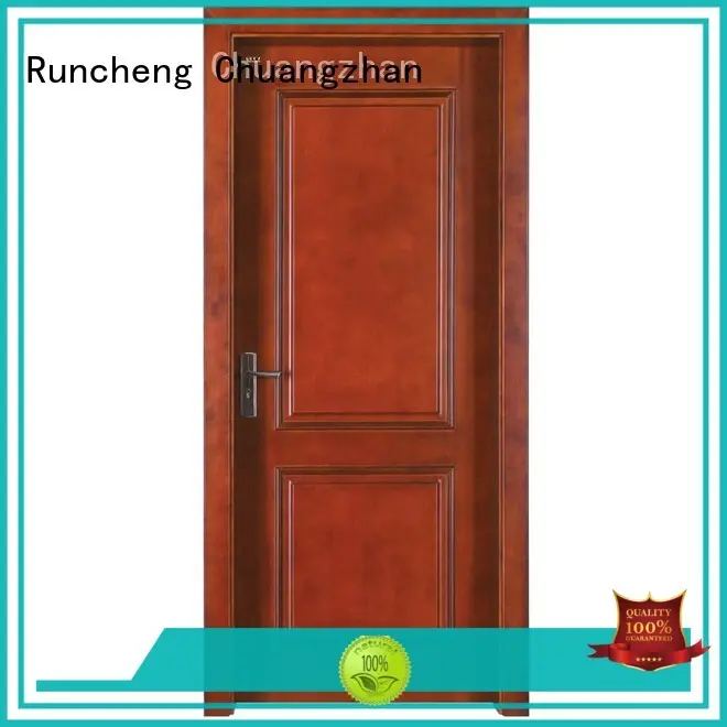 Runcheng Chuangzhan composited wooden moulded doors factory for villas 1