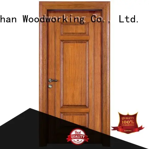 Runcheng Chuangzhan modern wood composite door manufacturers for hotels 1