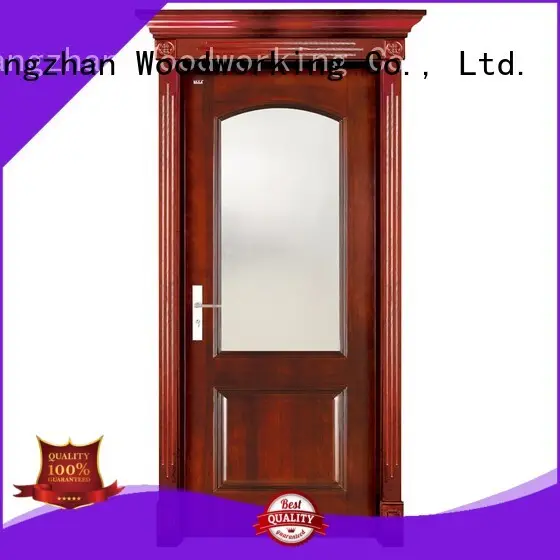 Runcheng Chuangzhan attractive wooden door design supplier for hotels 1