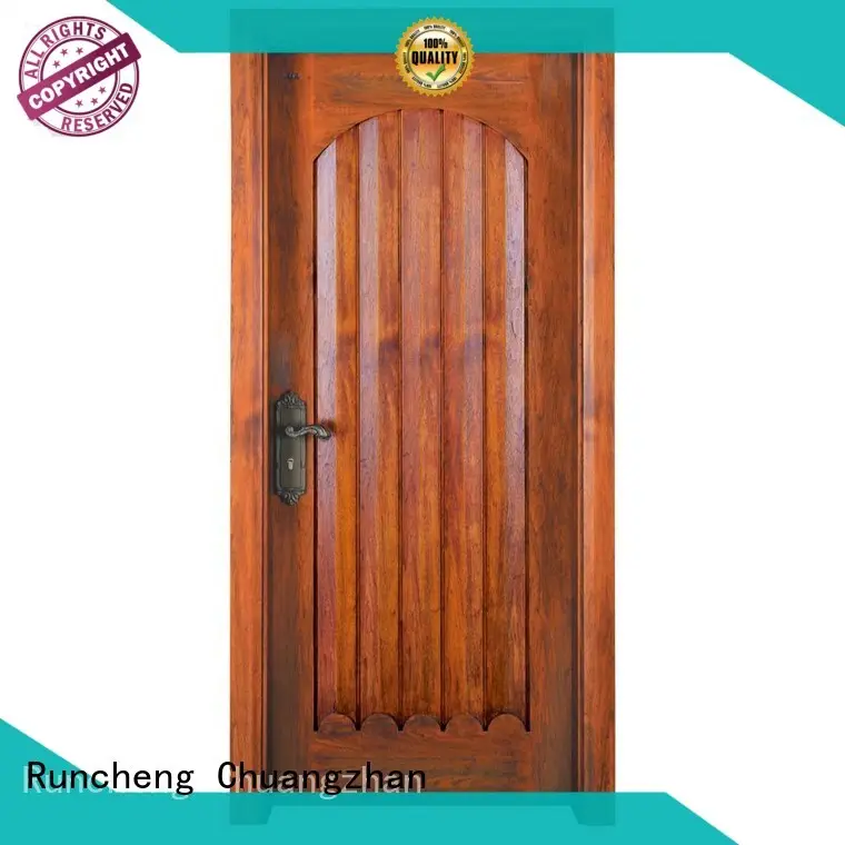 Runcheng Chuangzhan eco-friendly solid wood interior doors wholesale for homes 1
