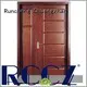Runcheng Chuangzhan interior wooden double glazed doors with novel design for hotels 1