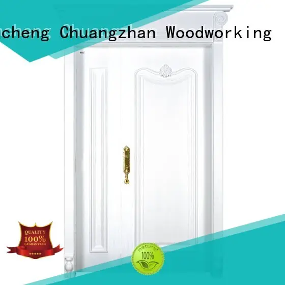 double door glass with novel design for villas 1