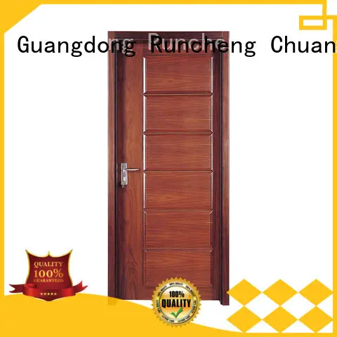 Runcheng Chuangzhan exterior wooden door Supply for indoor 1