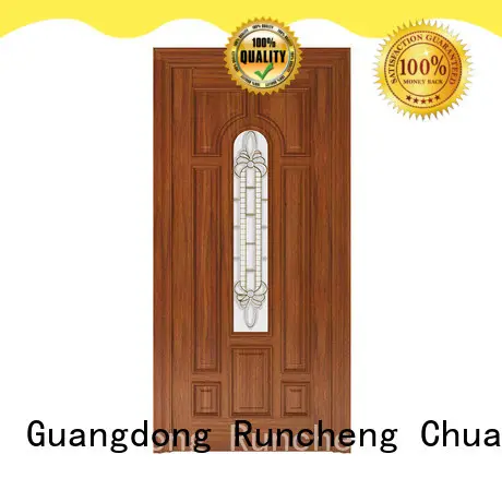 Runcheng Chuangzhan stylish glass wooden door manufacturers for offices 1