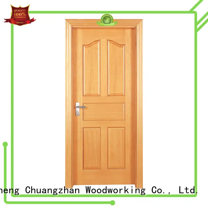 Runcheng Chuangzhan pure natural veneer interior doors for business for offices 1
