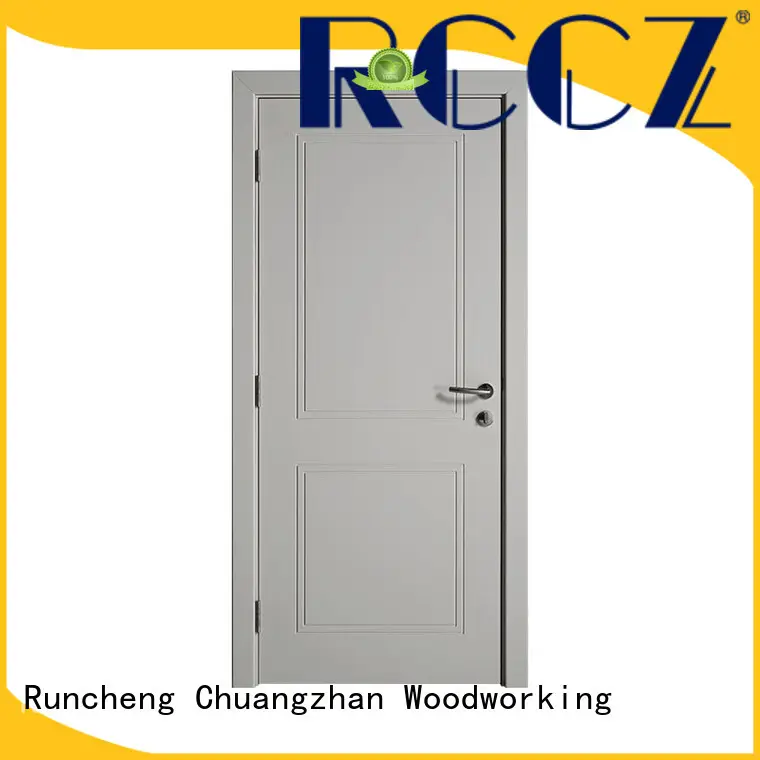 Runcheng Chuangzhan high-quality white painted internal doors Supply for offices 1