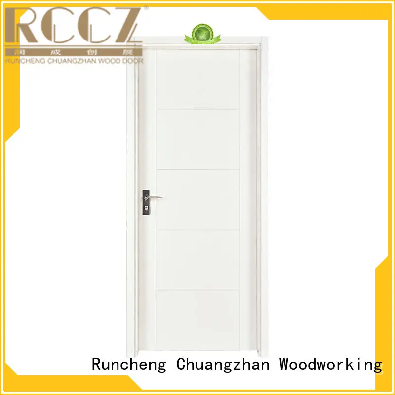 Runcheng Chuangzhan white painted internal doors Supply for villas 1