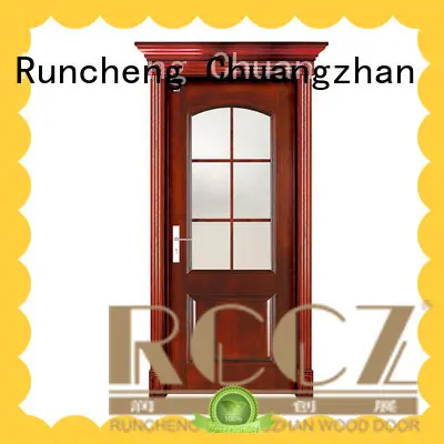 Runcheng Chuangzhan simple wooden door factory for offices 1