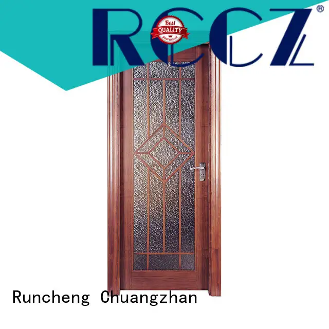 Runcheng Chuangzhan pure natural interior wooden doors factory for indoor 1