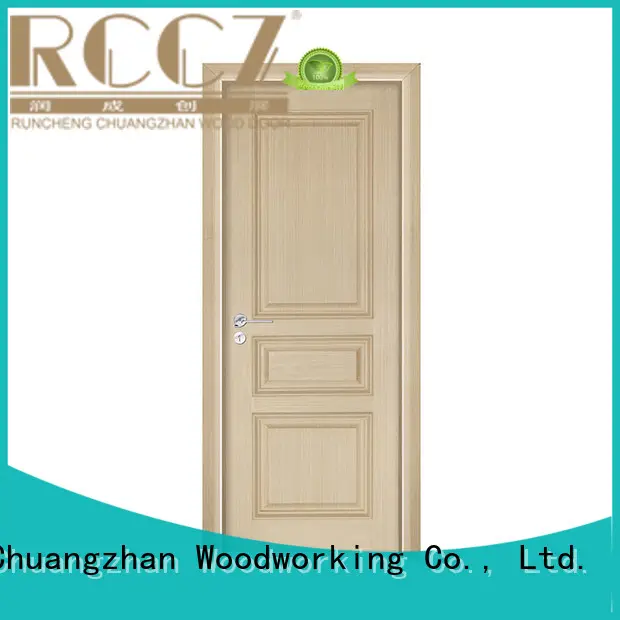 Runcheng Chuangzhan real wood interior doors company for hotels 1