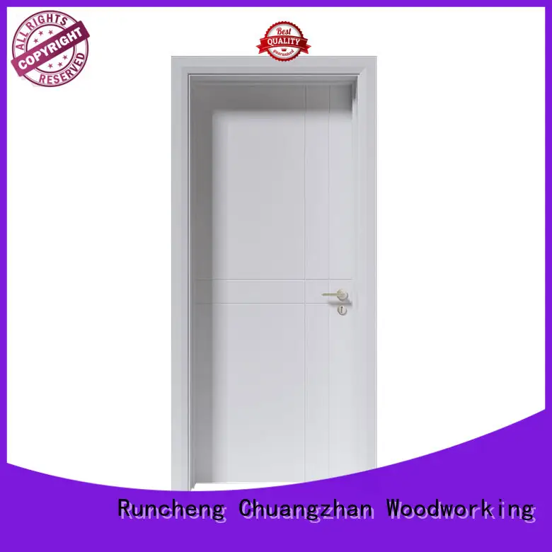 eco-friendly paint wooden door factory for villas 1