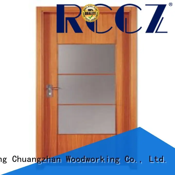 Runcheng Chuangzhan modern wooden flush door price list series for indoor 1