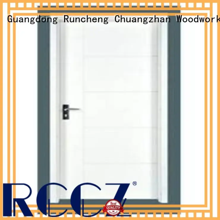 Runcheng Chuangzhan high-quality wooden flush door price manufacturer for homes 1