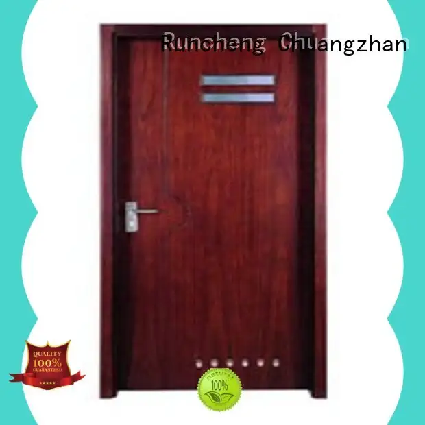 Runcheng Chuangzhan modern wooden flush door manufacturer for hotels 1