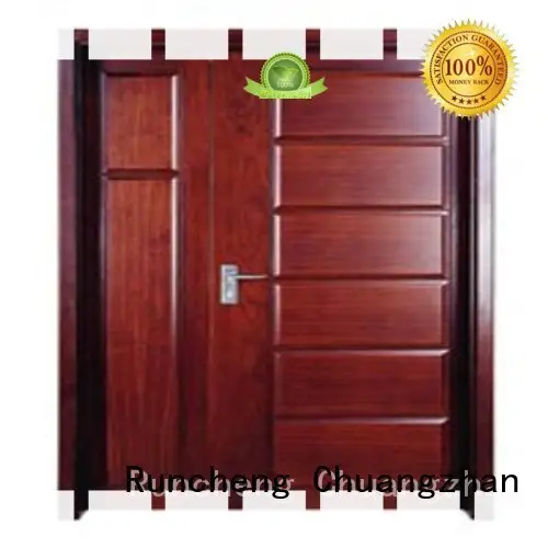Runcheng Chuangzhan design wooden flush door supplier for indoor 1