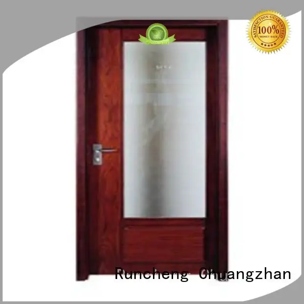 Runcheng Chuangzhan modern wooden flush door manufacturers wholesale for villas 1
