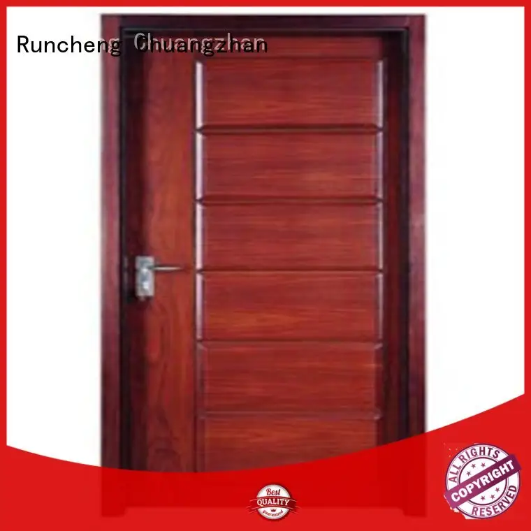 high-quality wooden flush door design modern manufacturer for hotels 1