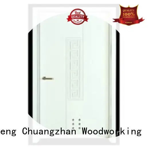 Runcheng Chuangzhan exquisite wooden flush door price series for villas 1