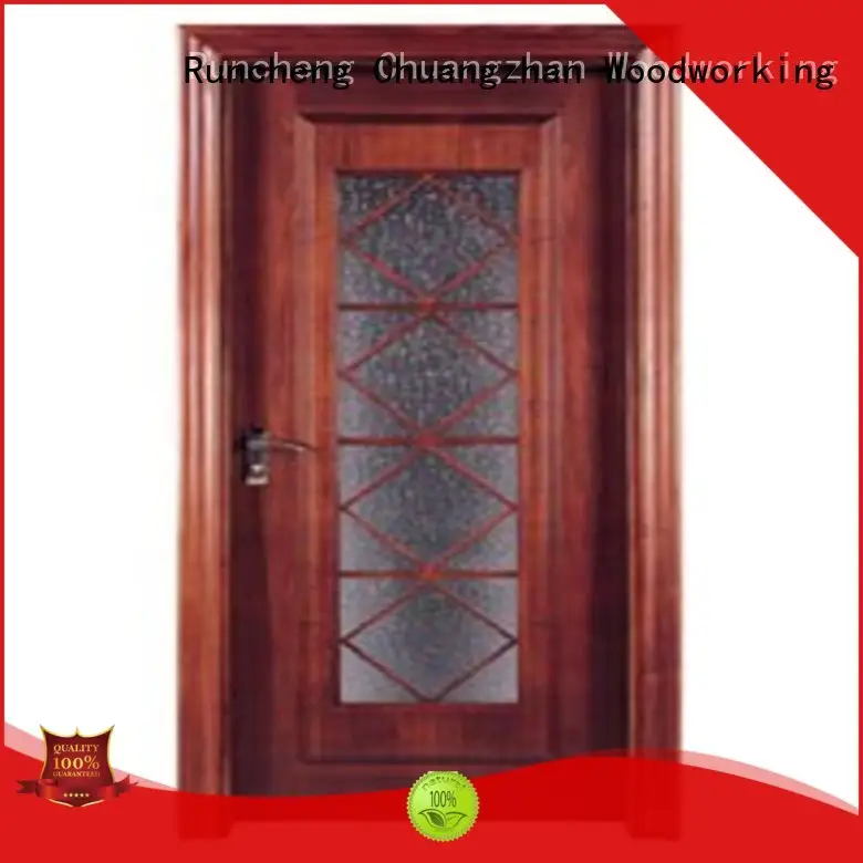 Runcheng Chuangzhan durability white glazed interior doors Supply for villas 1